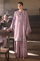 Elegant desi salwar kameez in khaddar and linen — Cross Stitch Collection 🌸